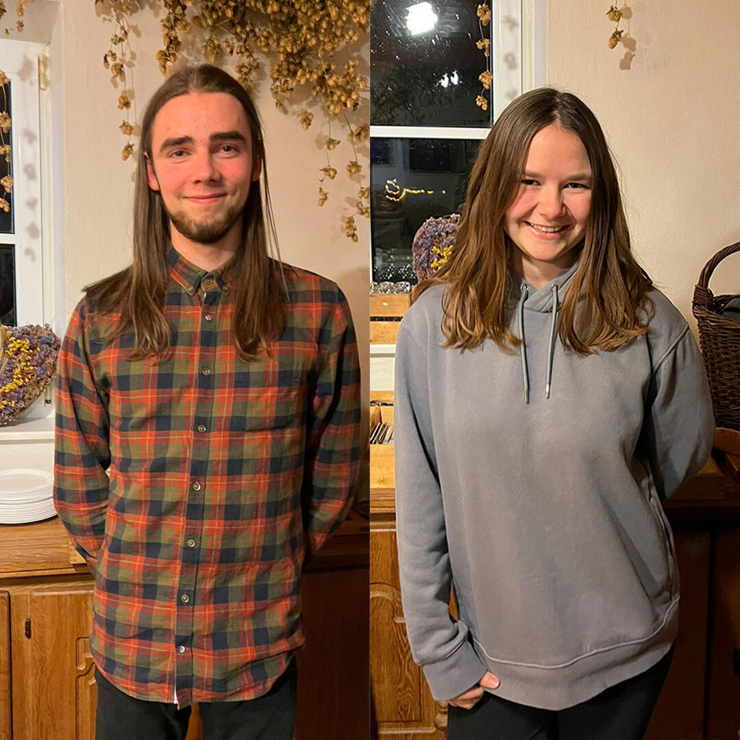 Philipp und Laura waren in Isarel bei einem Jugendaustausch