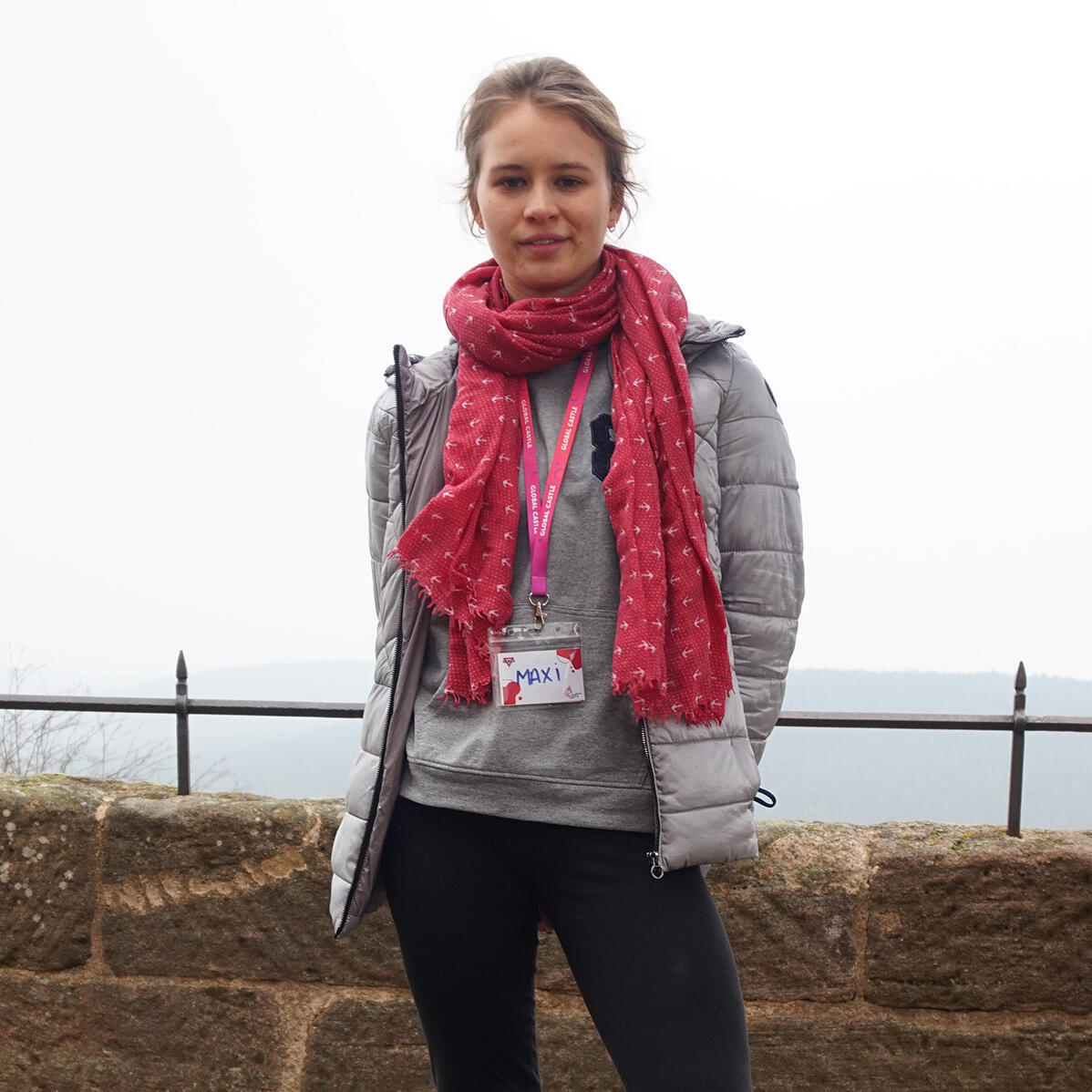 Maxi beim Englisch Sprachcamp GlobalCastle Maxi auf Burg Wernfels in der Nähe von Nürnberg