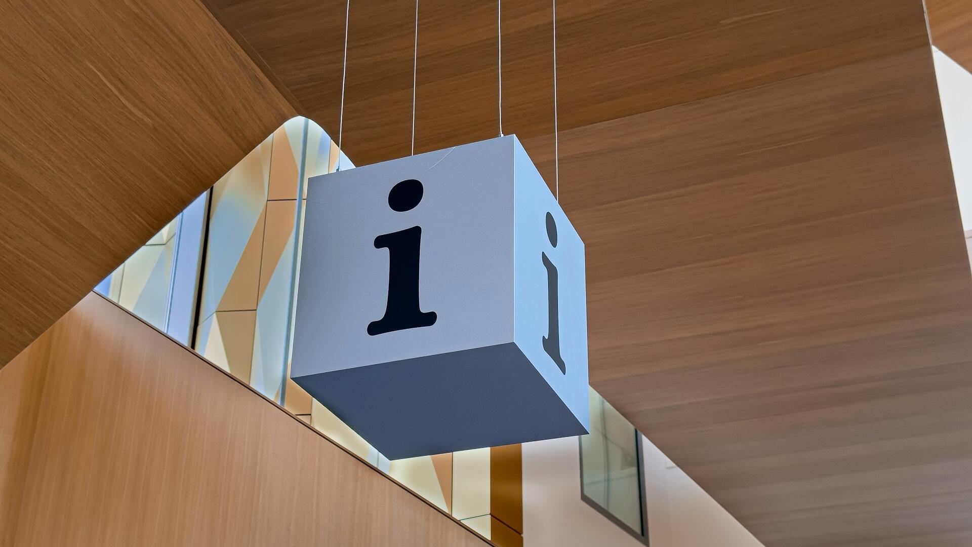 Technische Zeichnung für Information