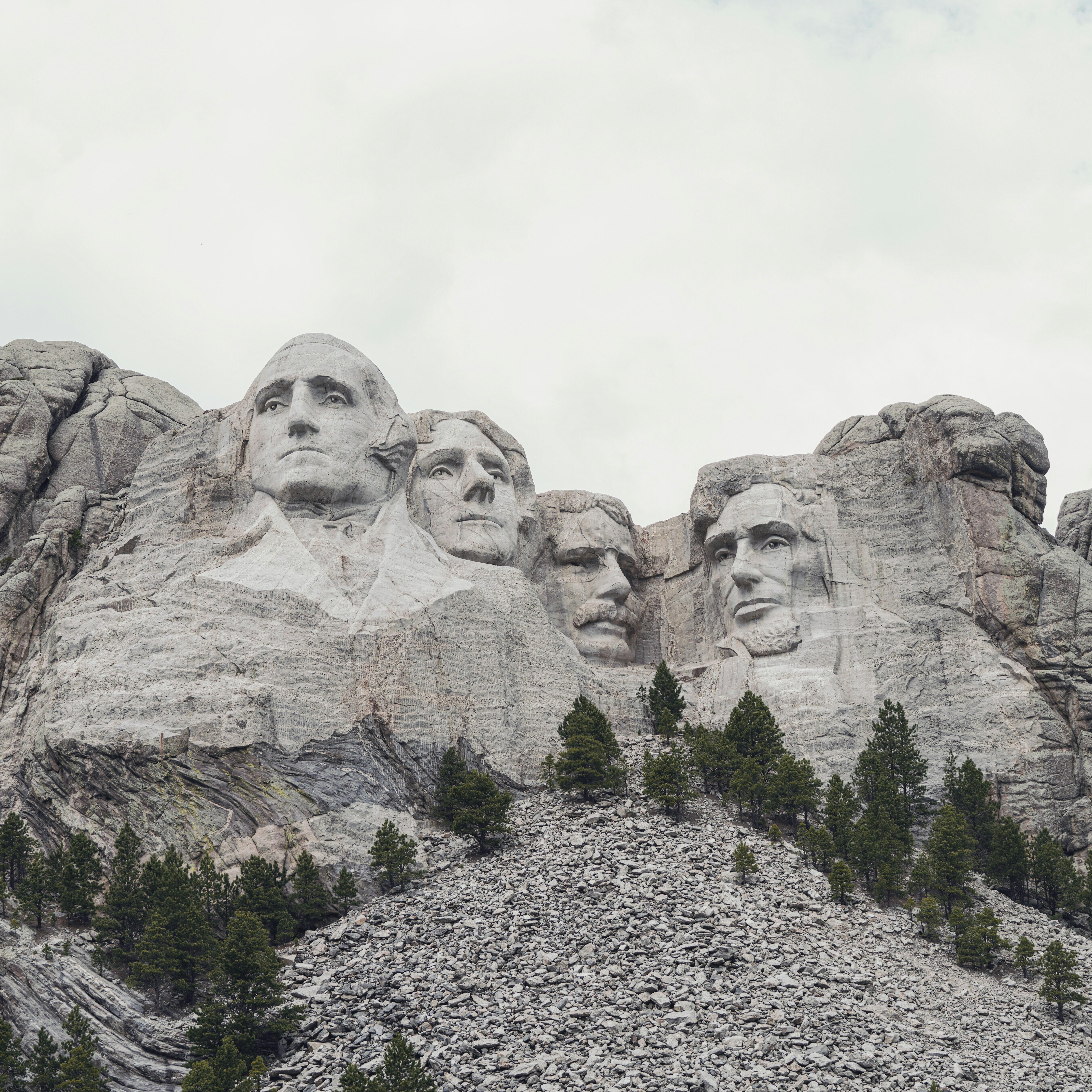  Das Mount Rushmore National Memorial in den USA